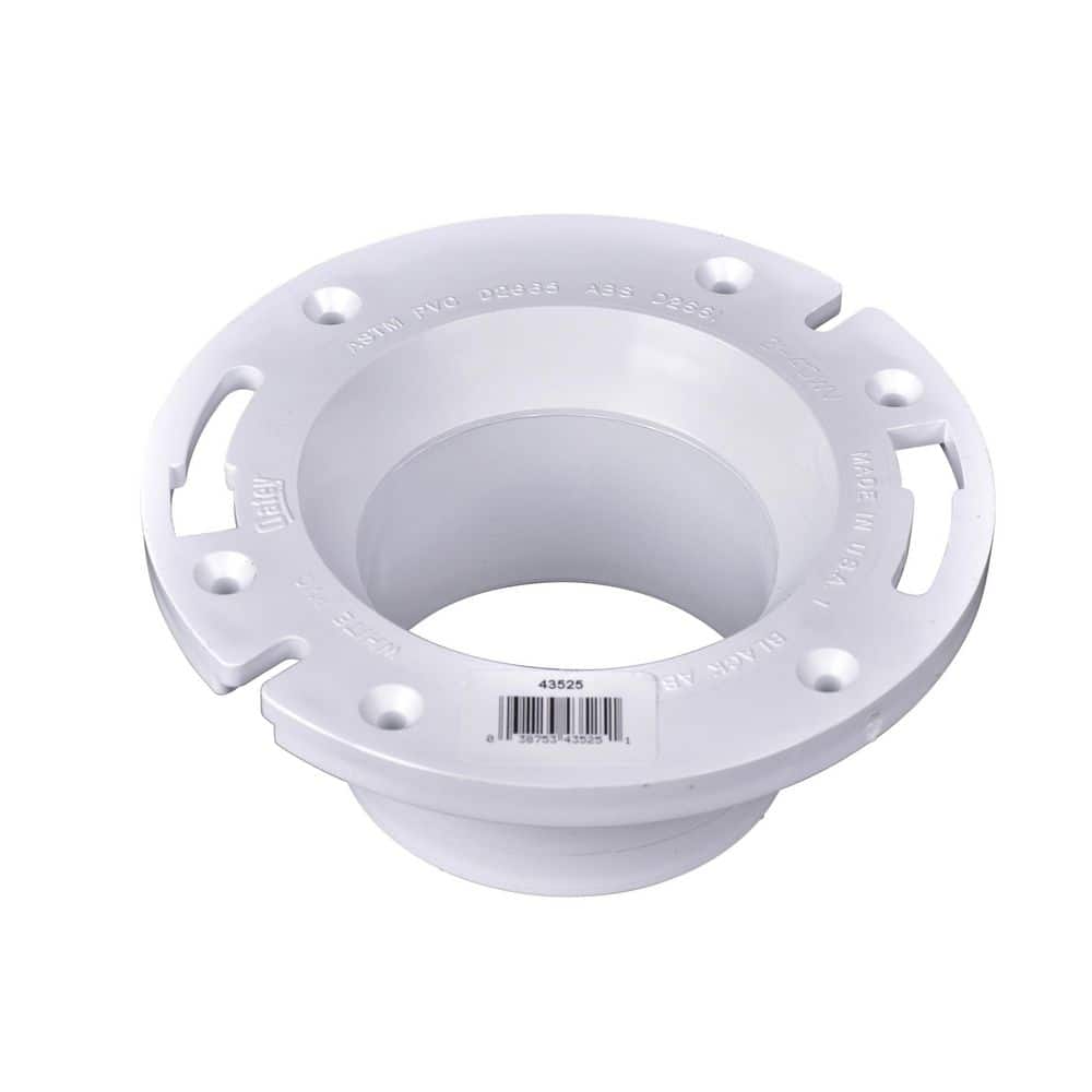 Oatey 4 in. PVC Open Toilet Flange