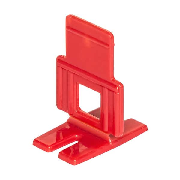QEP Lash Red 1/8 in. Tile Leveling System Clips (100-Pack)