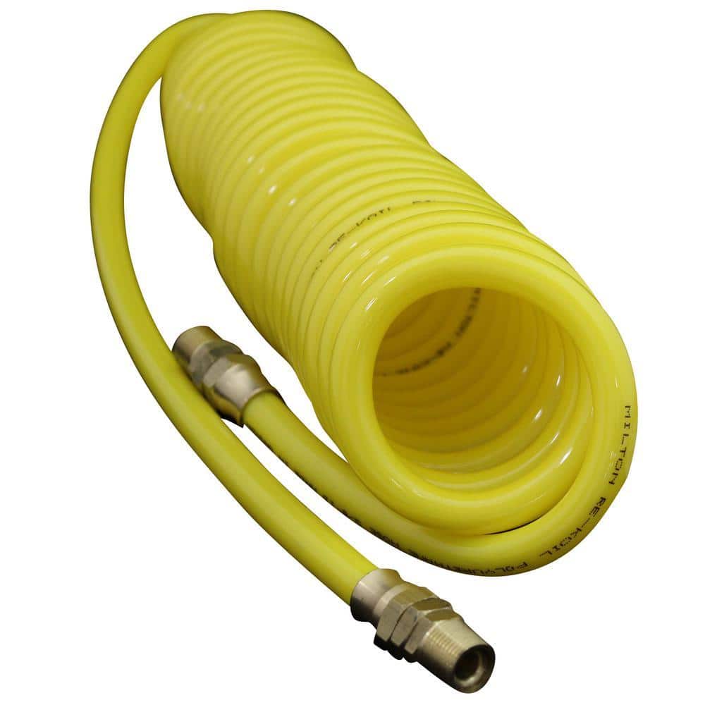 Milton 20 ft. 3/8 in. I.D. Polyurethane ReKoil Hose
