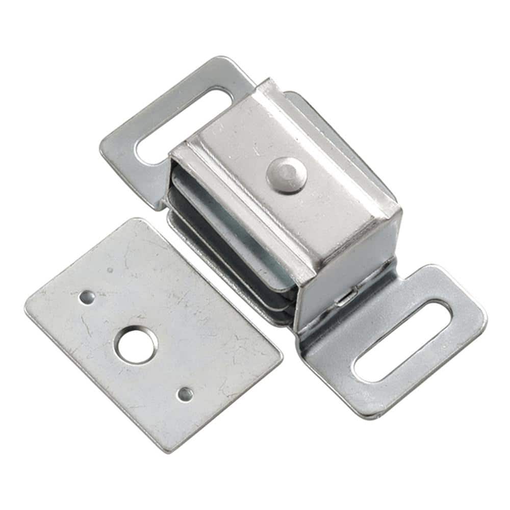 HICKORY HARDWARE Catches 2 in. (51 mm) Cadmium Double Magnetic Catch (25-Pack)