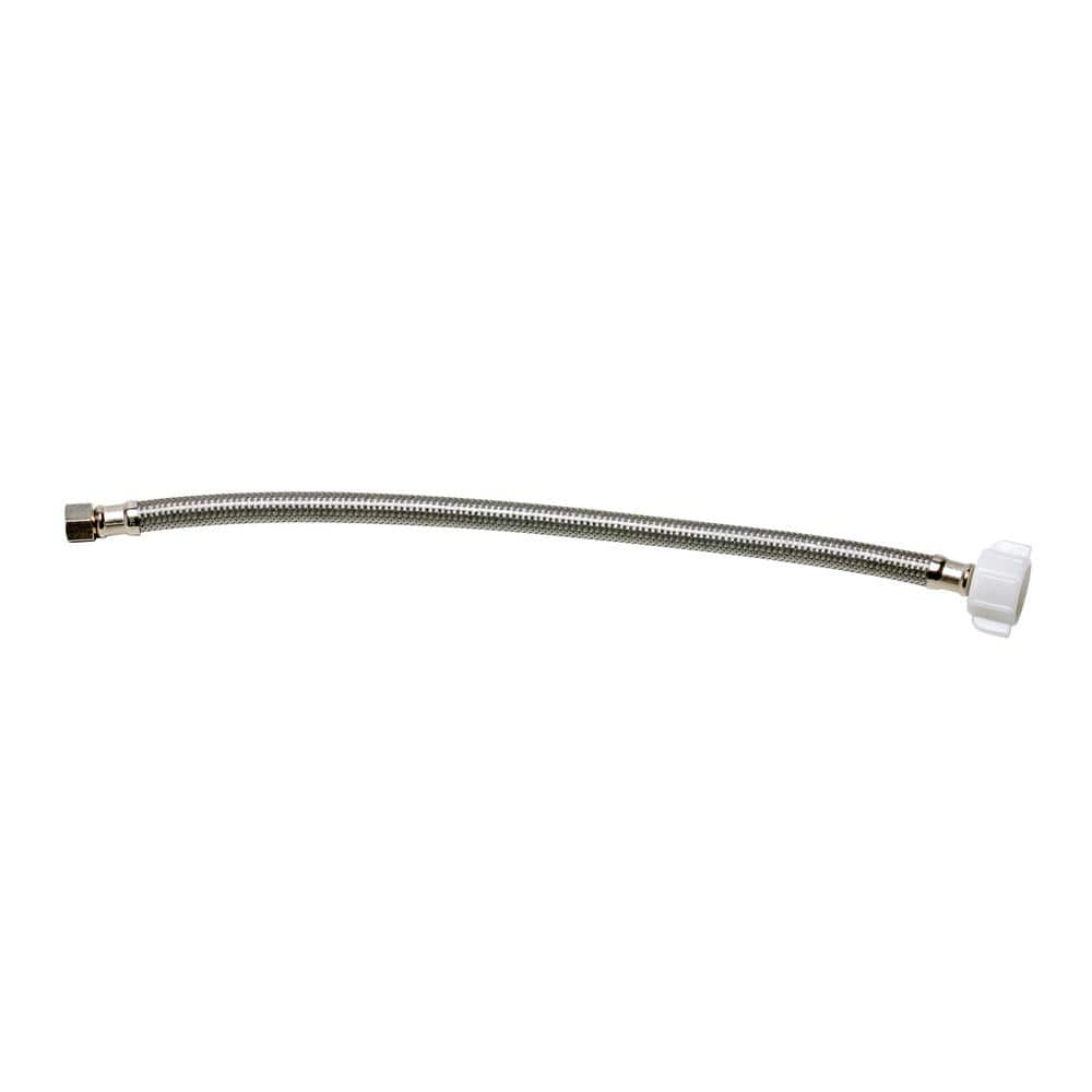 Fluidmaster 7/8 in. Ballcock L Braided Toilet Connector