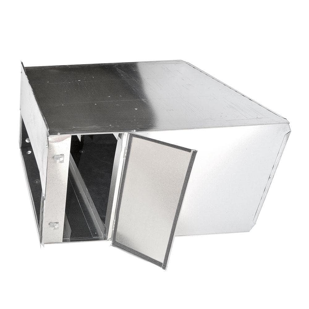Master Flow 20 in. x 25 in. Dual Filter Plenum Kit - R6 Insulated