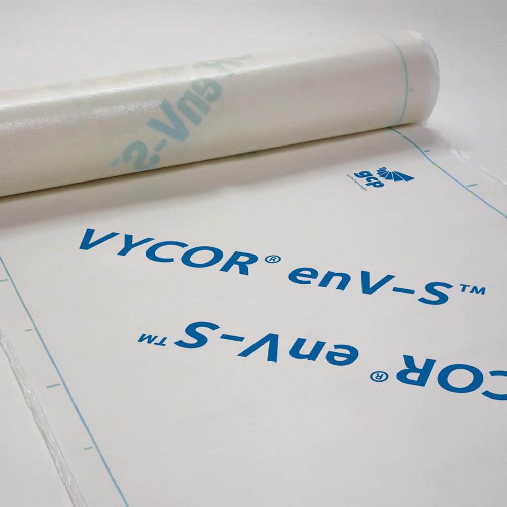 GCP Applied Technologies Vycor enV-S 40 in. x 120 ft. Roll Fully-Adhered House Wrap (400 sq. ft.)
