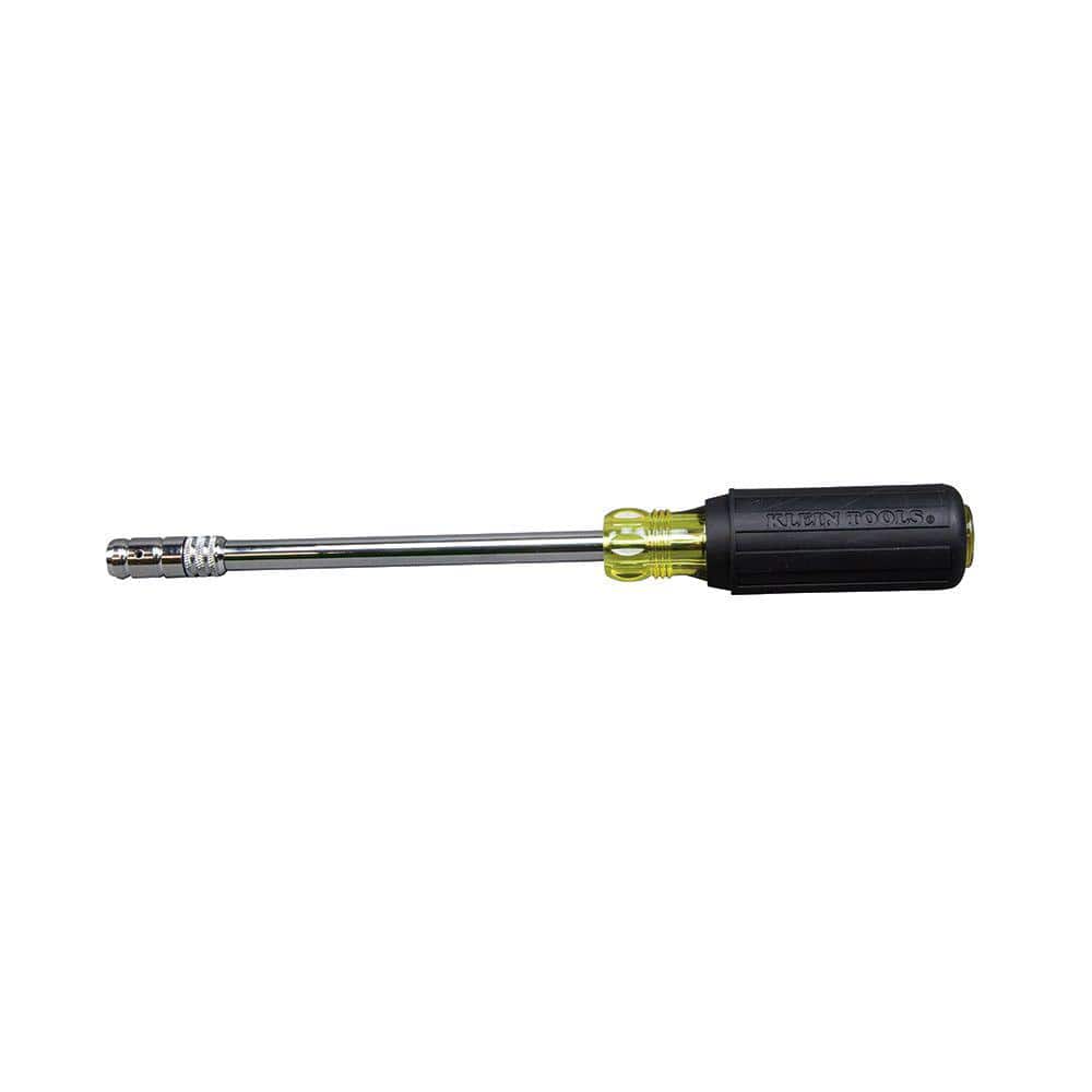 Klein Tools 6 in. 2-in-1 Hex Head Slide Driver Nut Driver