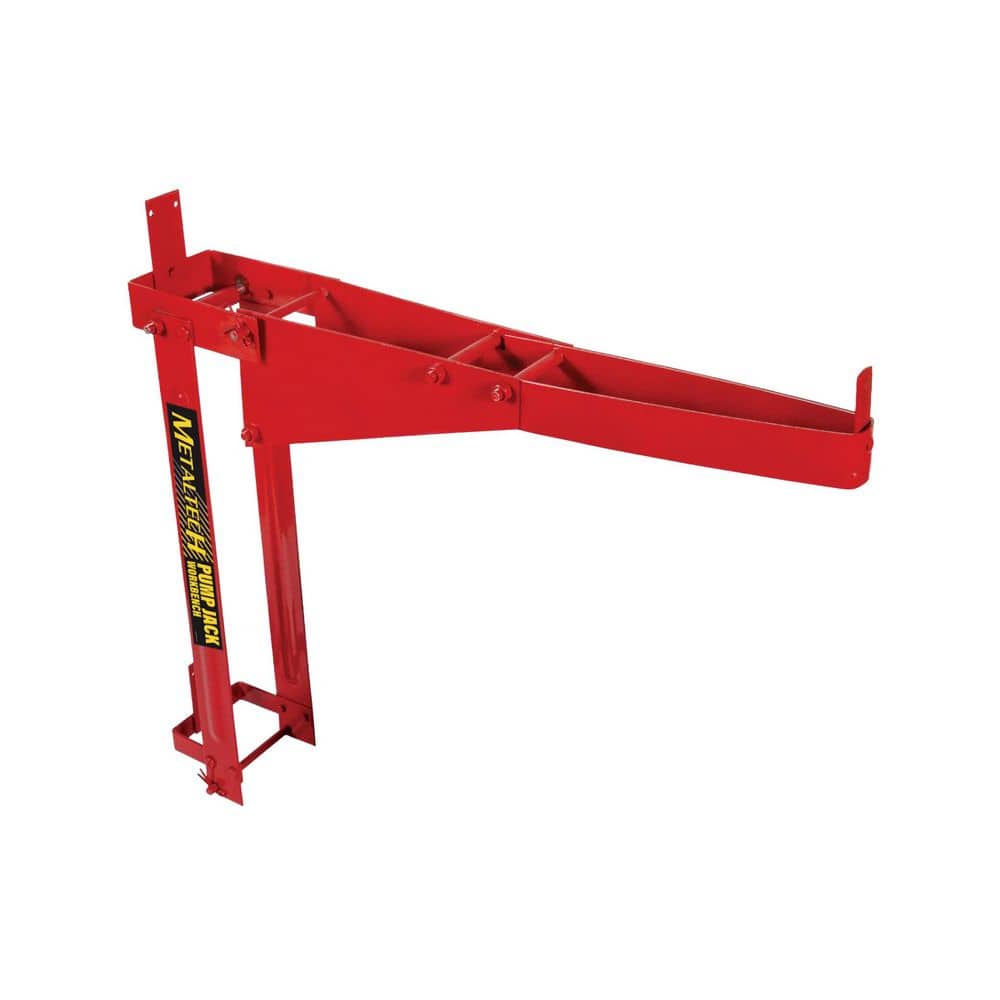 MetalTech Pump Jack 27-3/4 in. W x 5-1/2 in. D x 25-1/2 in. H Steel Work Bench for the Pump Jack Portable Scaffolding System