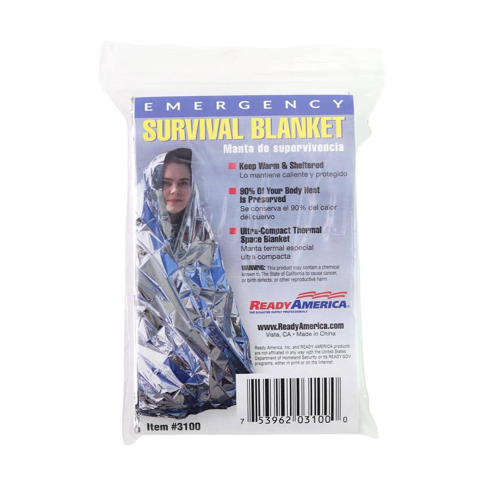 Ready America 250 Units of Emergency Survival Blanket
