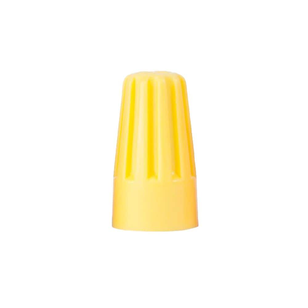 Commercial Electric Standard Wire Connectors, Yellow (30-Pack)
