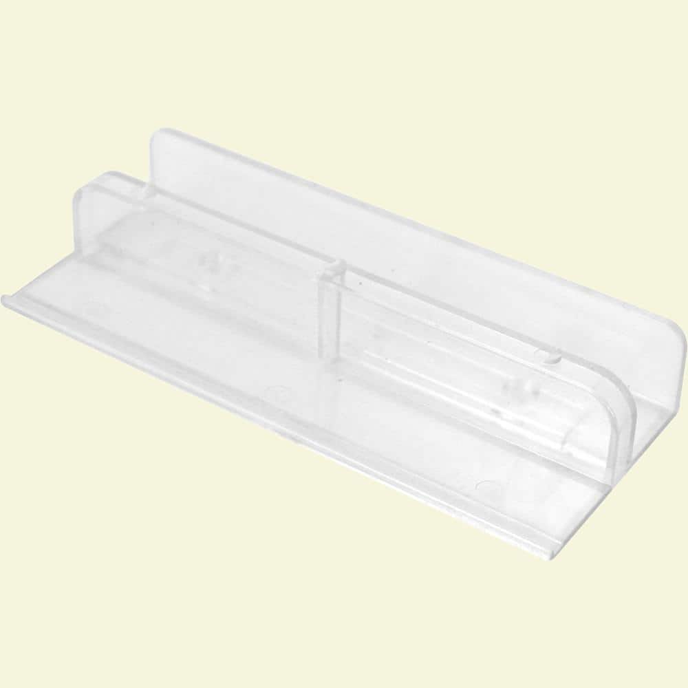 Prime-Line Clear Nylon, Tub and Shower Enclosure Bottom Guide (Single Pack)