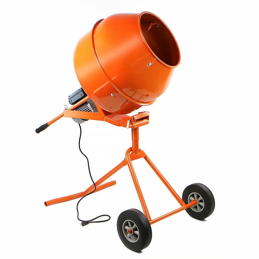 Stark 5.0 cu. ft. 120-Volt 1/2 HP Heavy-Duty Commercial Electric Concrete and Cement Mixer