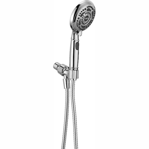 Delta 7-Spray Wall Mount Handheld Shower Head 1.8 GPM in Chrome