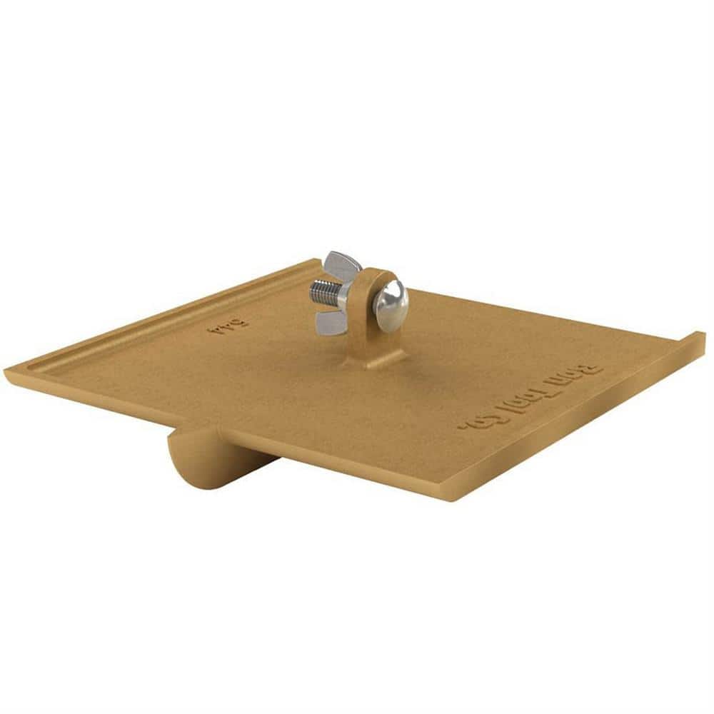 Bon Tool 8 in. x 8 in. with a Bit Size of 3/4 in. x 1/4 in. Wide Bronze Walking Groover