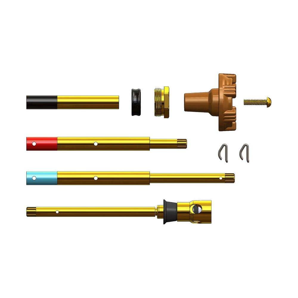 Woodford Adjustable Rod with Pressure Relief Valve to Prevent Bursting (10-Piece)
