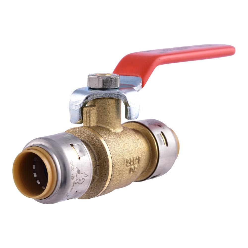 SharkBite Max Brass Push-to-Connect Ball Valve