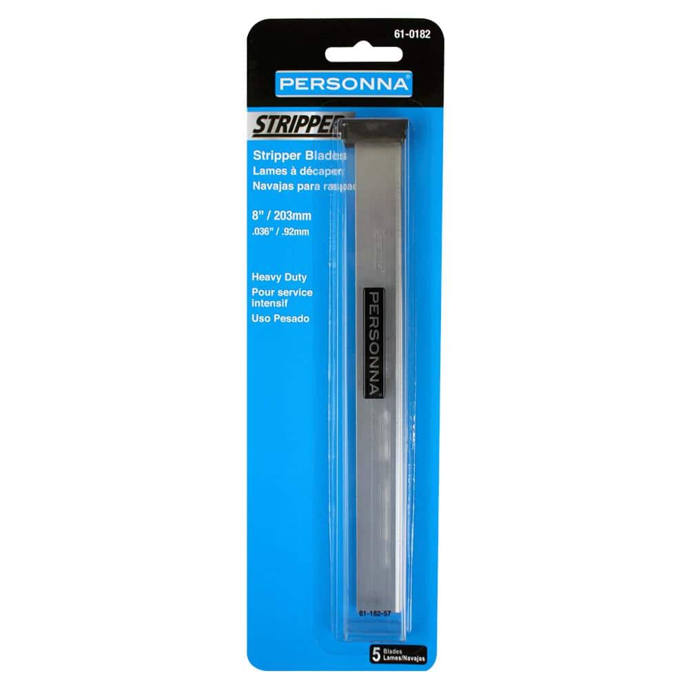 Personna Heavy-Duty 8 in. Stripper Blades (5-Pack)