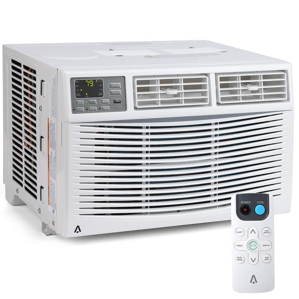 Garvee 8000 BTU Window Air Conditioner U-Shaped With RC, High-Efficiency Cooling Small Window Air Conditioner
