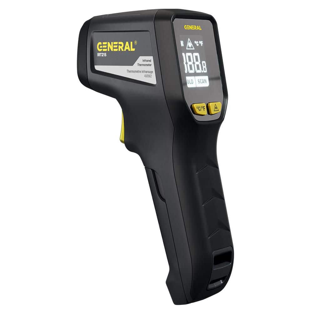 General Tools 10:1 Infrared Thermometer with Multi-Spot Laser Targeting for HVAC, Electrical, Automotive, and Home Energy Inspections