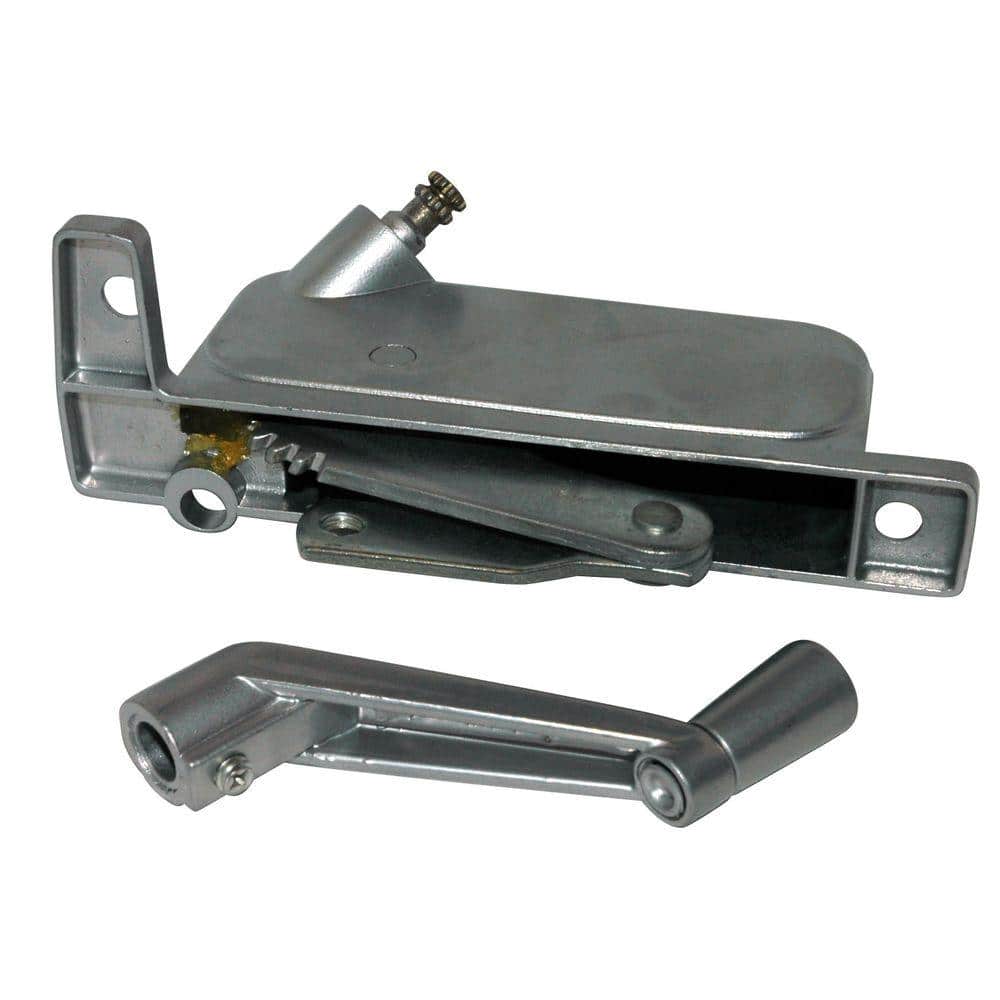 Barton Kramer Miami Window Company 2-3/8 in. Silver Aluminium Left-Hand Window Operator