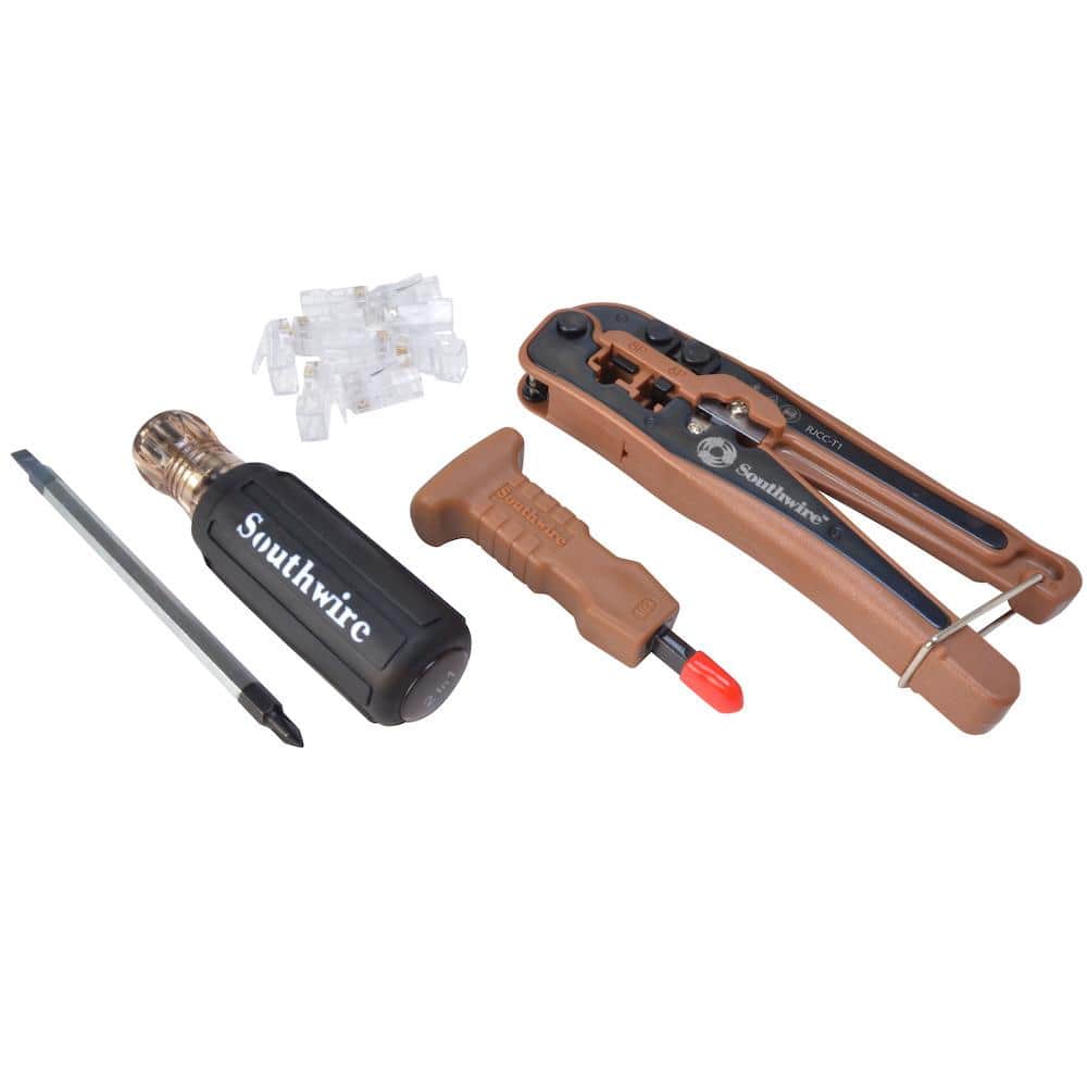 Southwire Cable TV Tool Kit (13-Piece)