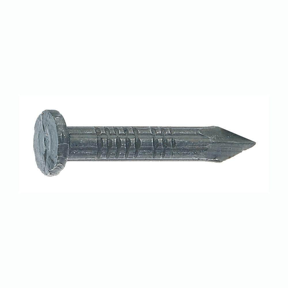 Grip-Rite #9 x 1-1/4 in. Bright Fluted Mason Nail (1 lb.-Pack)