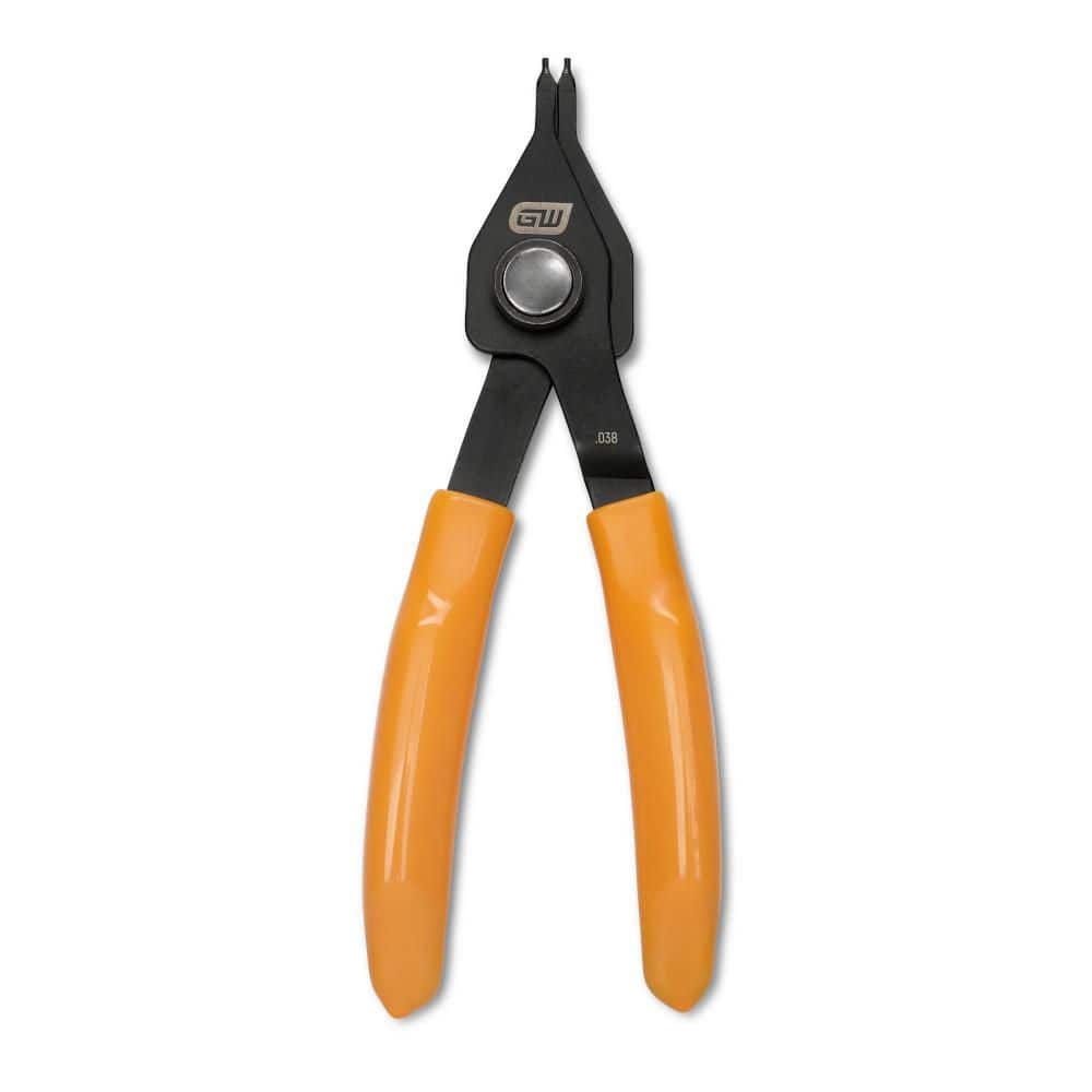 GEARWRENCH 5 in. Straight Convertible Snap Ring Pliers with 0.038 in. Tips