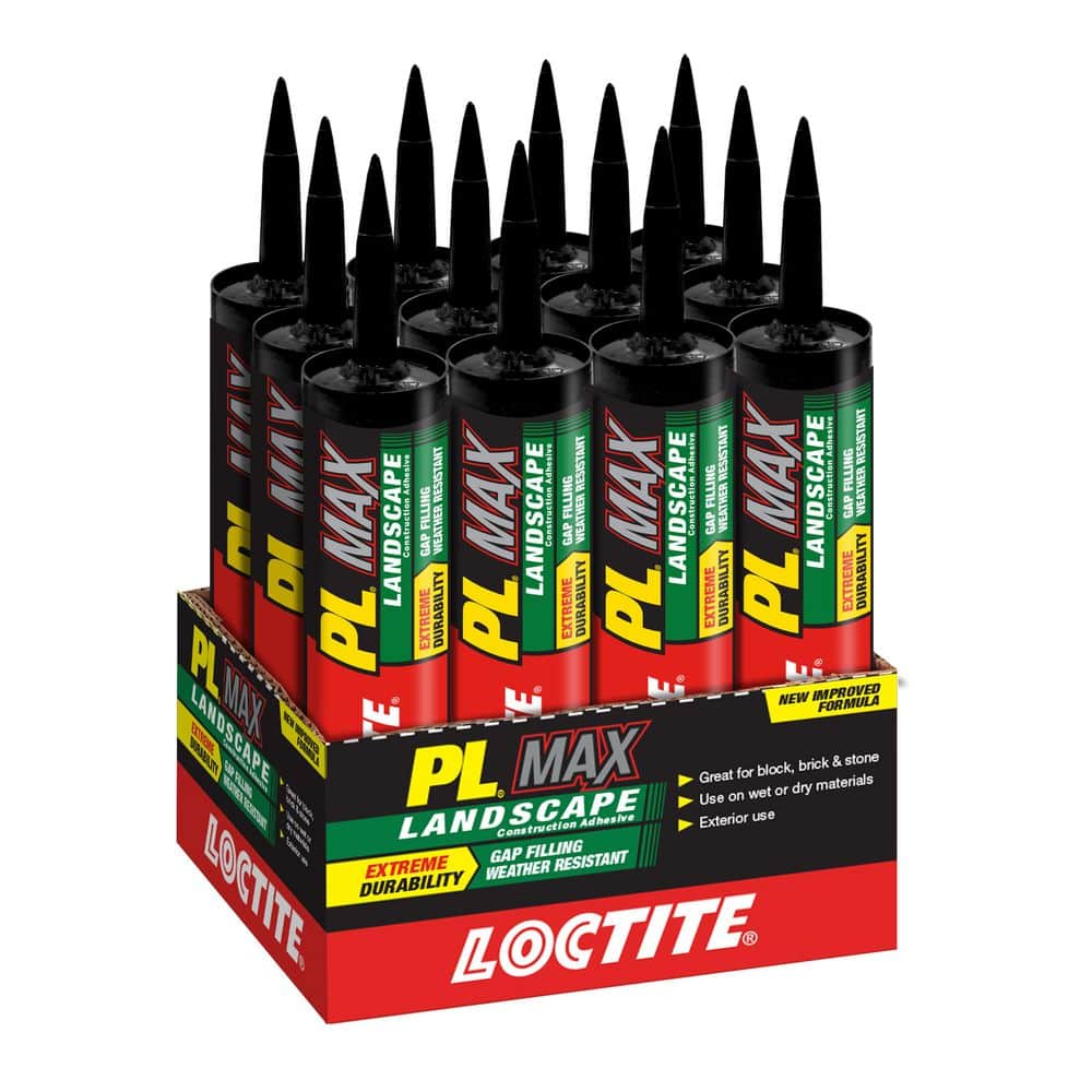 Loctite PL Max Landscape Construction Adhesive (Case)