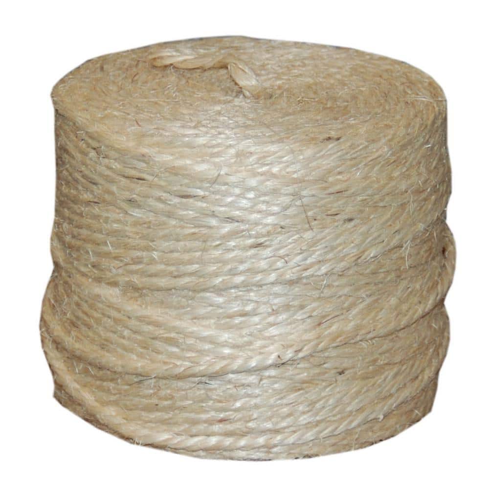T.W. Evans Cordage 3/16 in. Dia x 1710 ft. 2-Ply 360 Sisal Twine 10 Tube