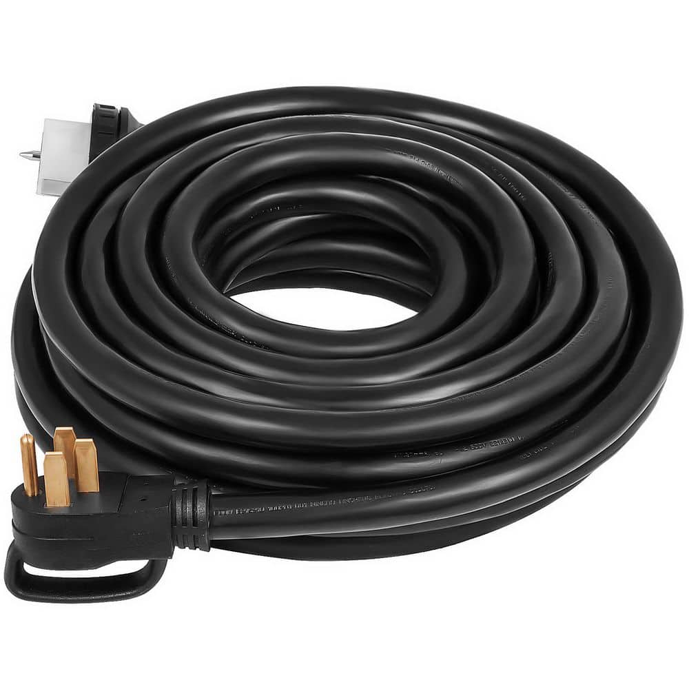 SKYSHALO 15 ft. STW 6/3 + 8/1 50 Amp 125/250V NEMA 14-50P to SS2-50R Generator Extension Cord