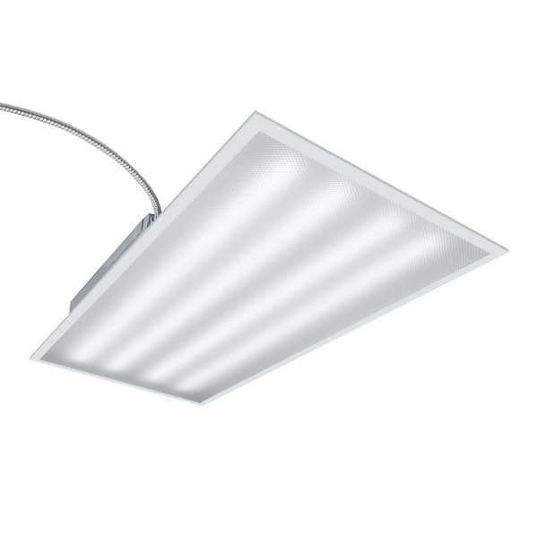 Metalux 2 ft. x 4 ft. 7900 Lumens Integrated LED Panel Light, 4000K 80 CRI