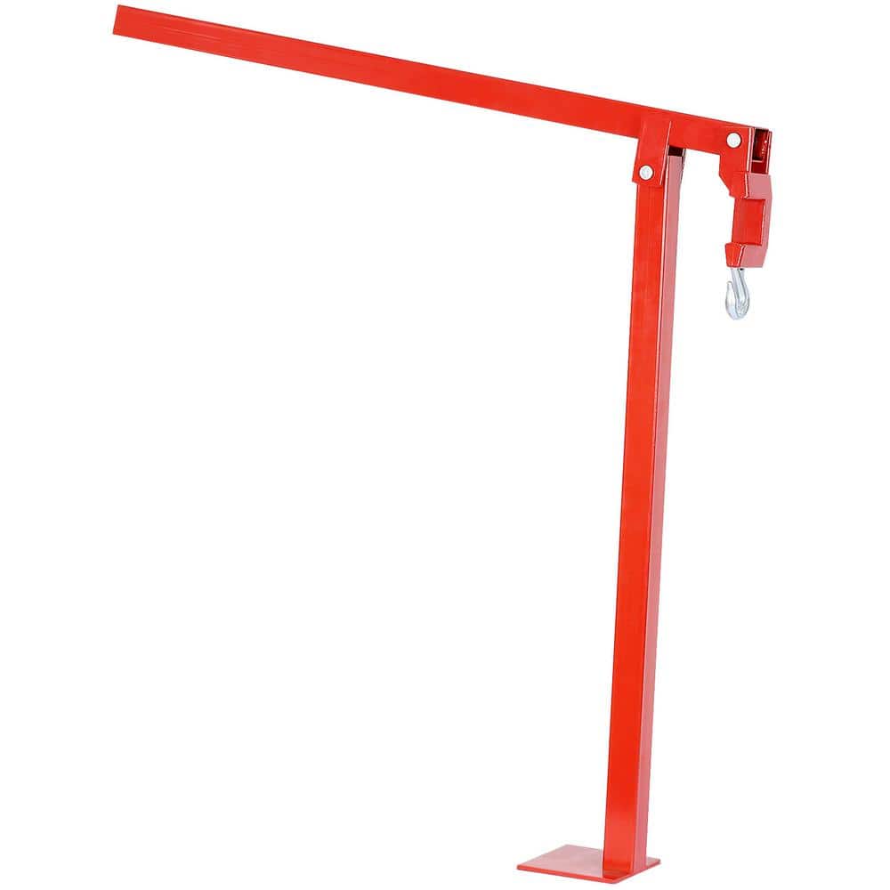 Amucolo 36 in. Red Steel T Post Puller Fence Post Puller for Round Fence Posts