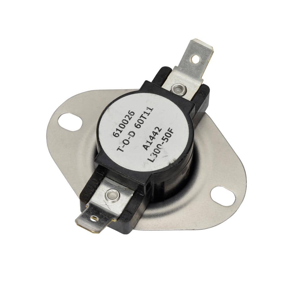 Copeland White-Rodgers Snap Disc Thermostat, Open On Rise, Range 224/256°F