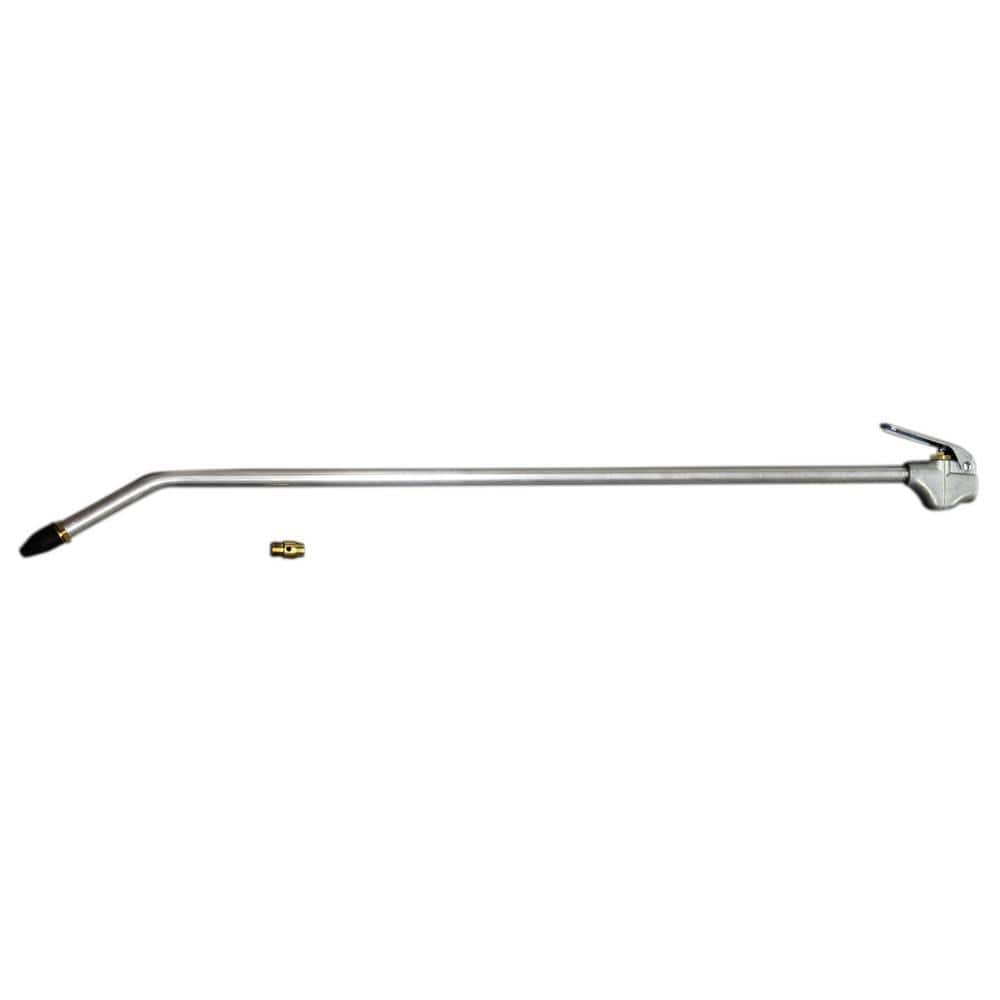 Milton Industries, Inc. 1/4 in. Lever Style Blow Gun and 2 ft. Extension (5-Pieces)