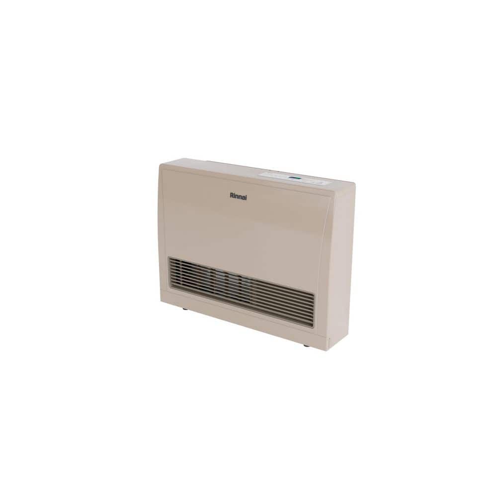 Rinnai EnergySaver 16,700 BTU Direct Vented Wall Furnace Natural Gas Heater with Automatic Shutoff and Programmable Thermostat