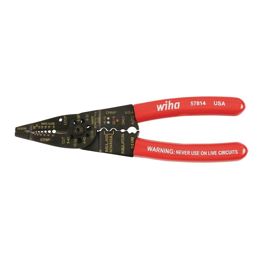 Wiha Classic Grip Stripping-Cutting-Crimping Pliers