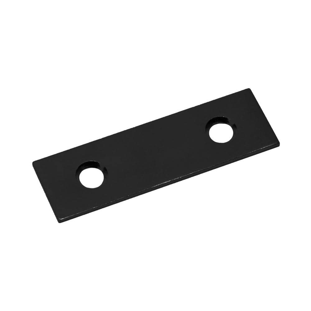 Everbilt (4-Pack) 2 in. Black Mending Plate
