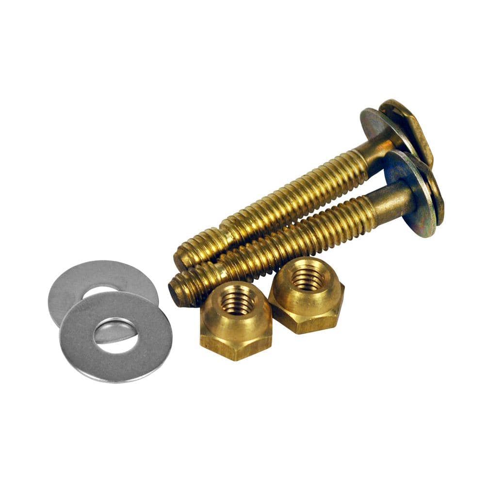 Hercules Johni-Bolts 5/16 in. x 2-1/4 in. Brass Toilet Bolts