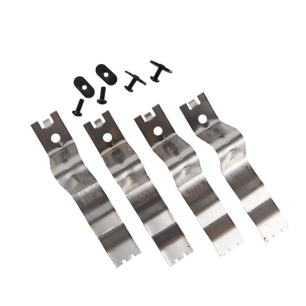 Shelter 7 in. x 2.75 in. Stainless Steel Chimney Cap Leg Kit
