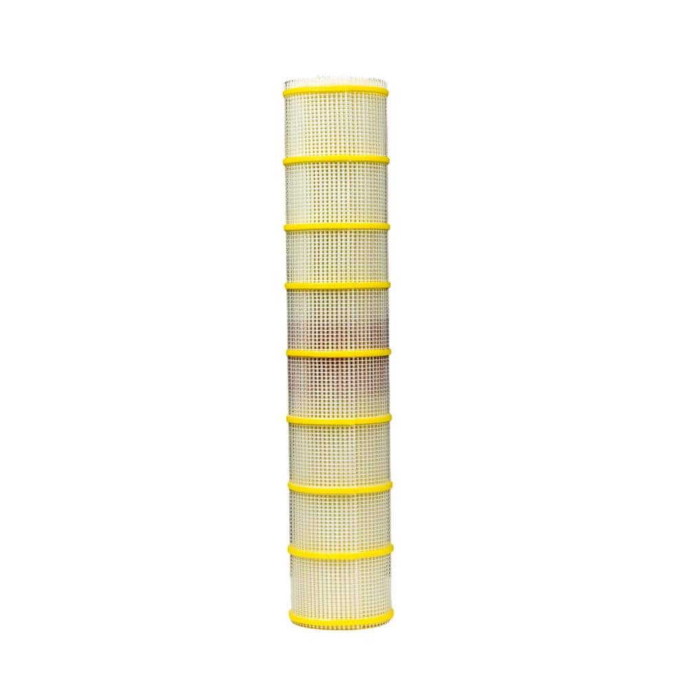 SpiderLath 4 ft. x 25 ft. 100 sq. ft. Self Furring Roll Fiberglass Lath 3.4 Metal Lath Alternative for Stucco, Stone and Masonry