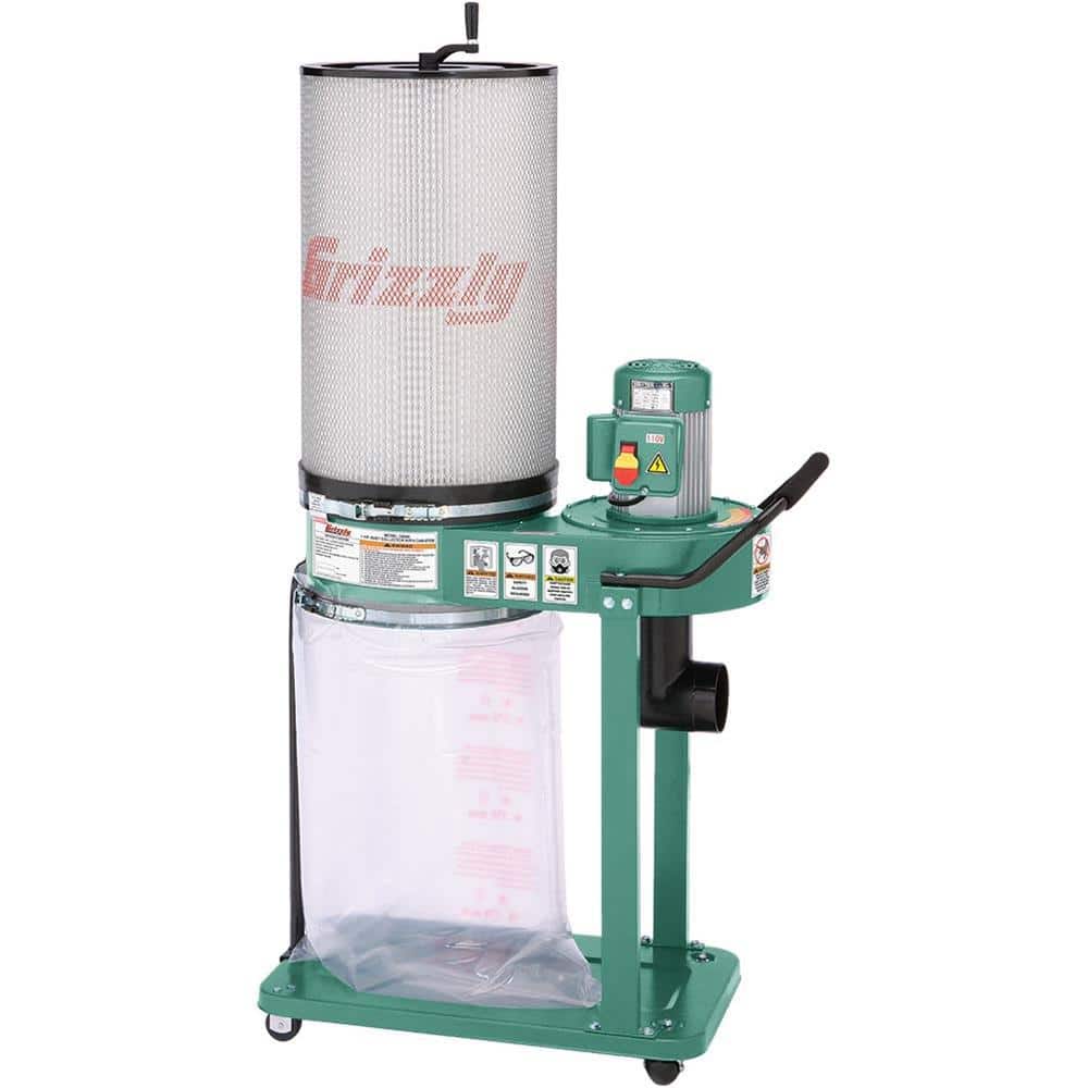 Grizzly Industrial 1 HP Canister Dust Collector