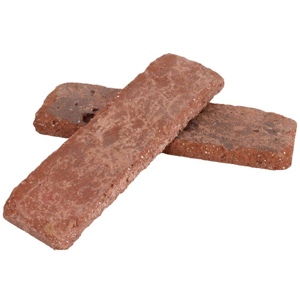 Old Mill Brick Single Flats Boston Mill - 7.625 in. x 2.25 in. x .5 in. (7.3 sq. ft.)