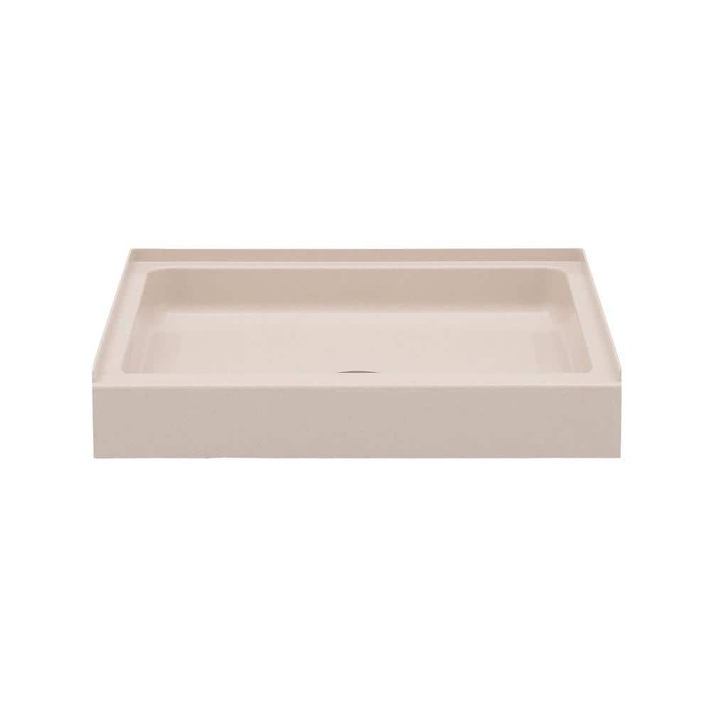 Swan 32 in. x 32 in. Solid Surface Single Threshold Shower Pan in Tahiti Sand