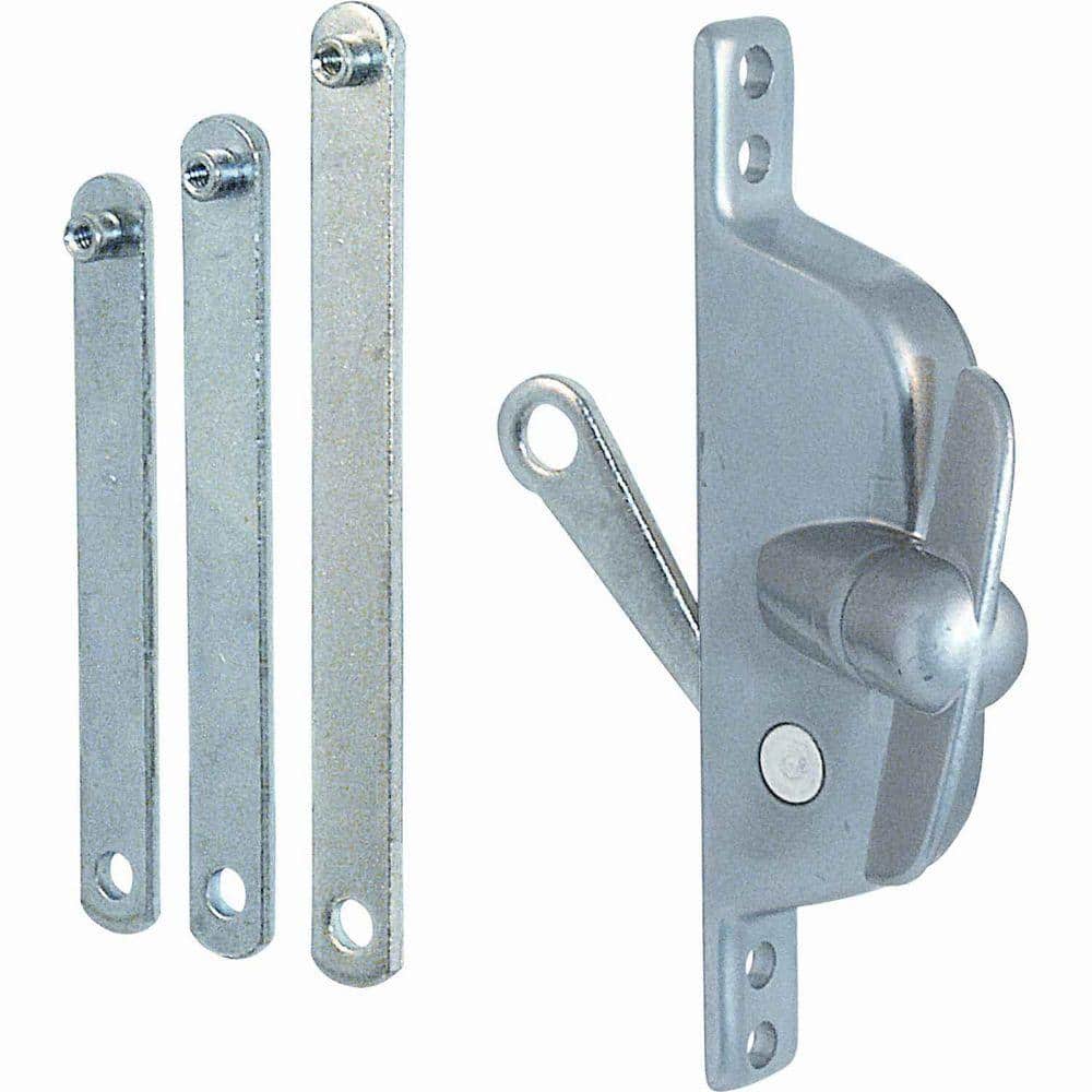 Prime-Line Jalousie Operator, Reversible, With Three Link Arms, Aluminum Finish