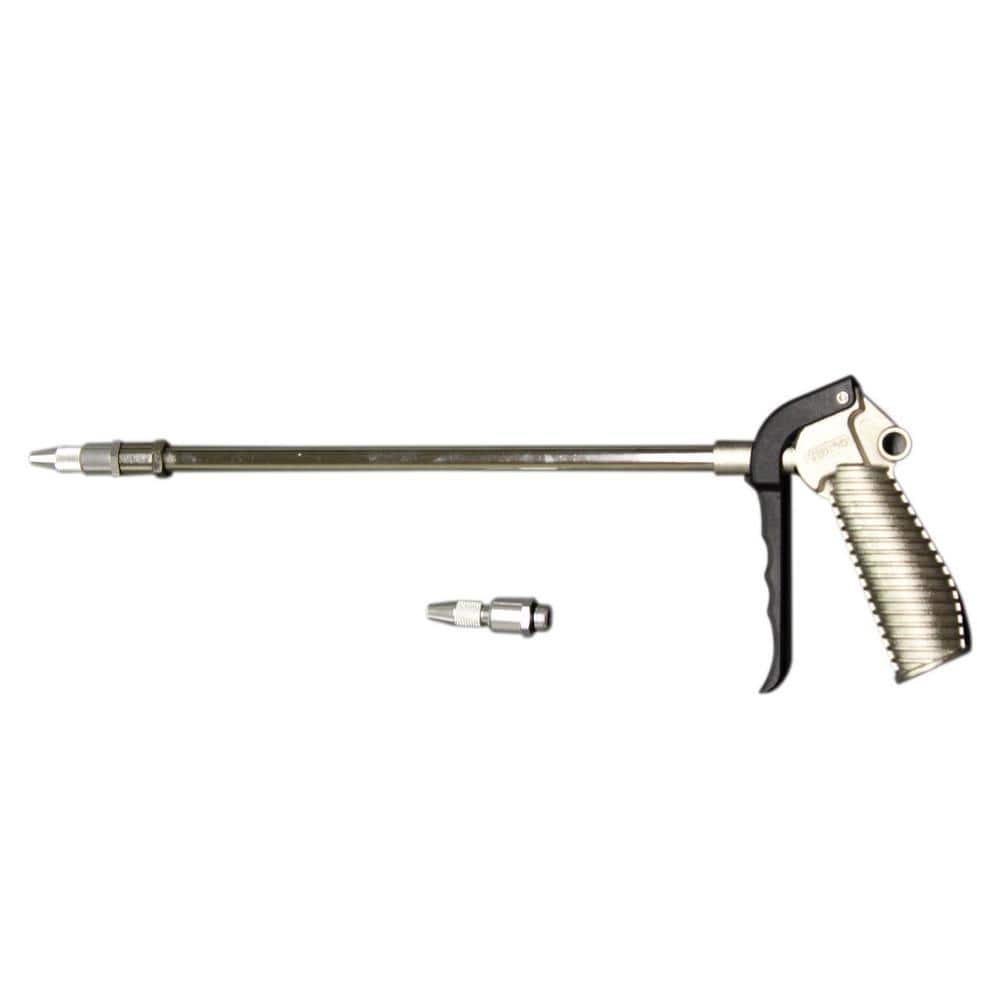 Milton Industries, Inc. Turbo Blow Gun and 10 in. Extension with Adjustable Nozzle