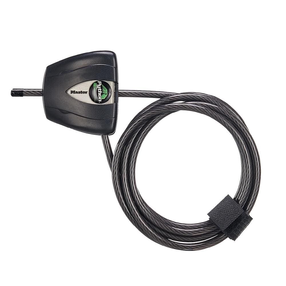 Master Lock Cable Lock with Key, Adjustable to 6 ft. Long