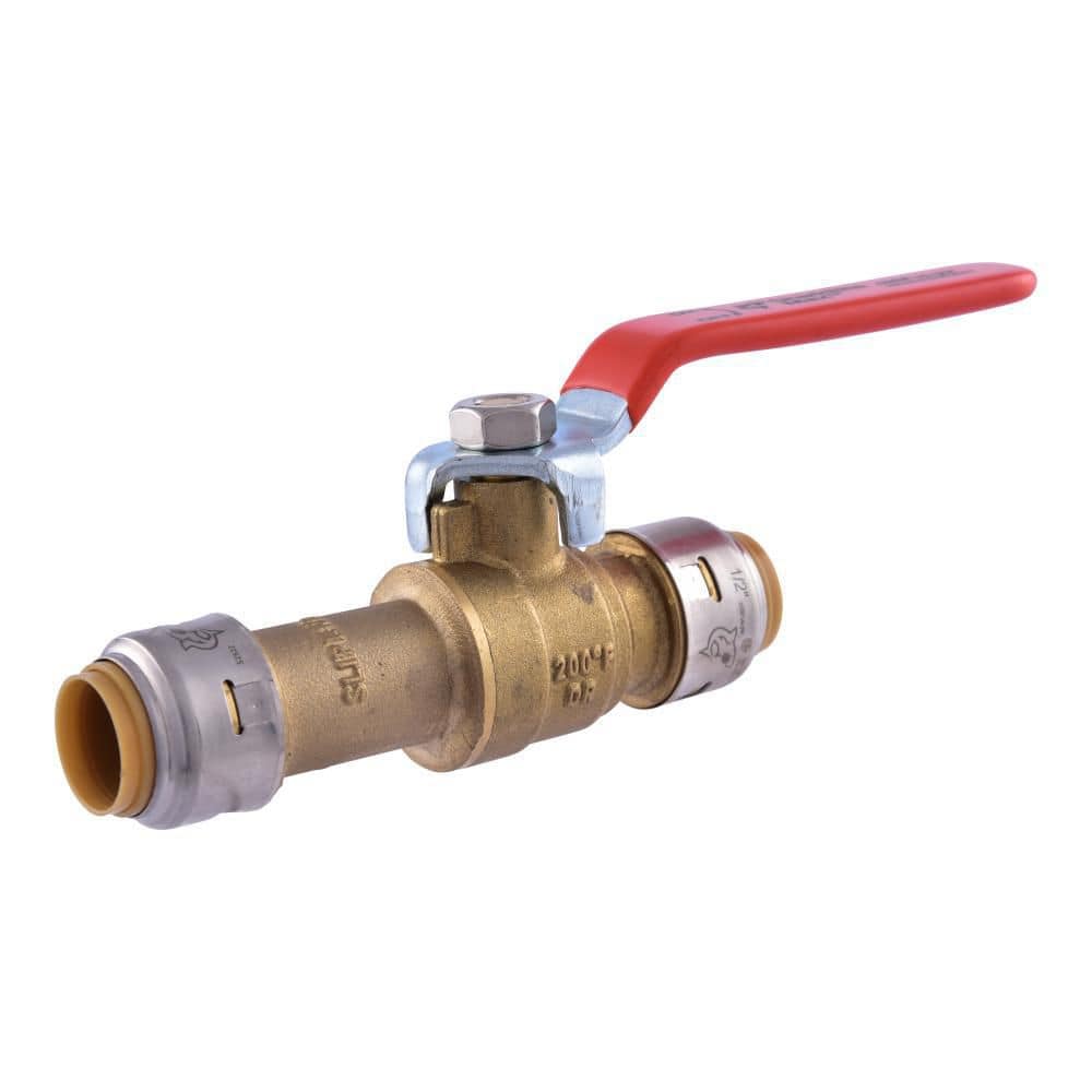 SharkBite Max Push-to-Connect Reducing Brass Ball Valve