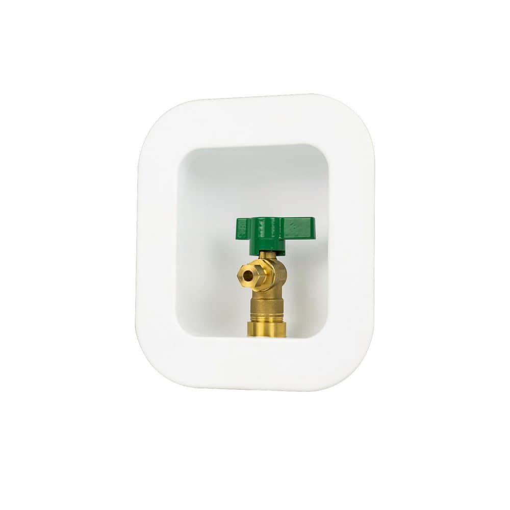 BrassCraft 1/2 in. NOM CPVC x 1/4 in. Compression with 1/4 Turn Brass Ball Valve