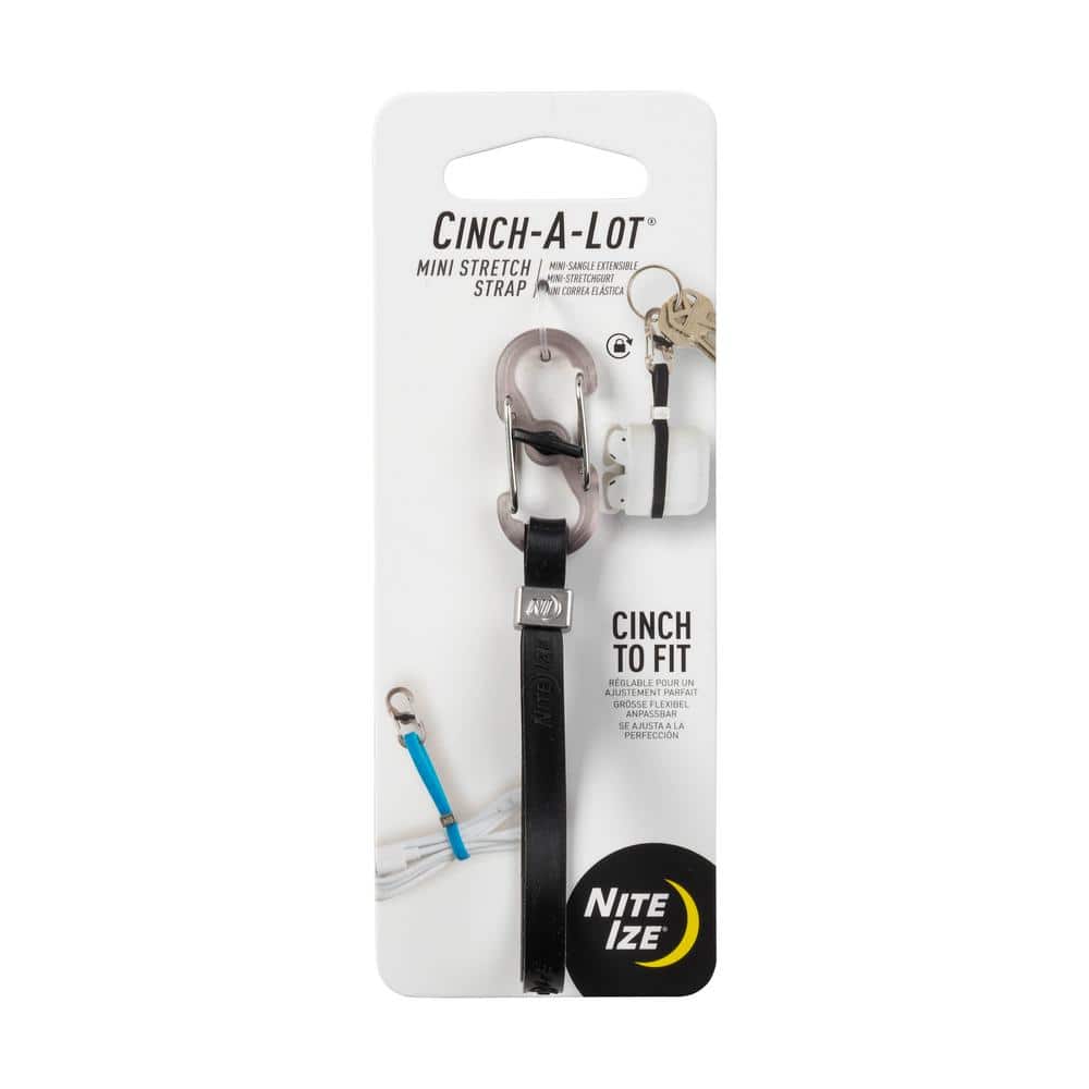 Nite Ize Cinch-A-Lot Mini Stretch Strap in Black
