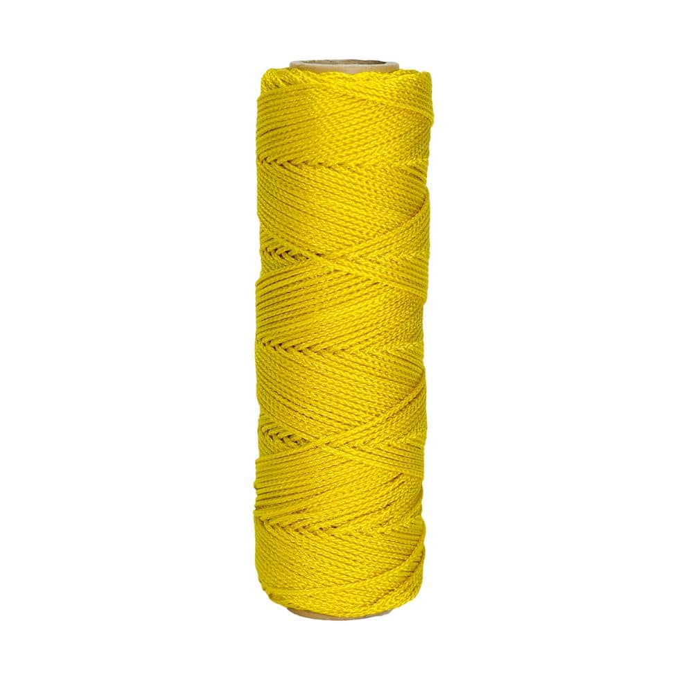 Bon Tool Yellow Nylon Braided Masonry Line 500 ft.