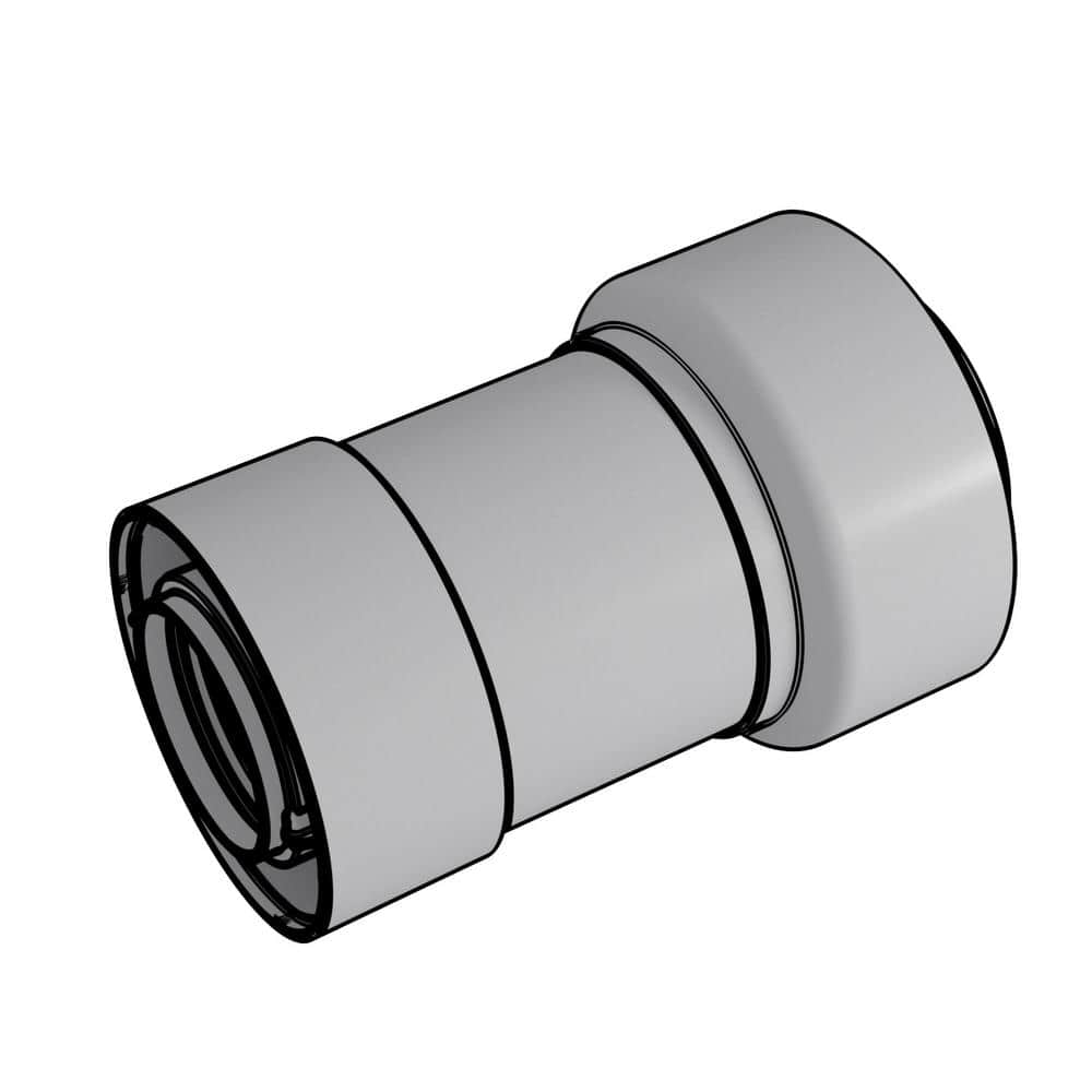 Rinnai 2 in. / 4 in. Plastic Condensing Vertical Starter Vent Adapter