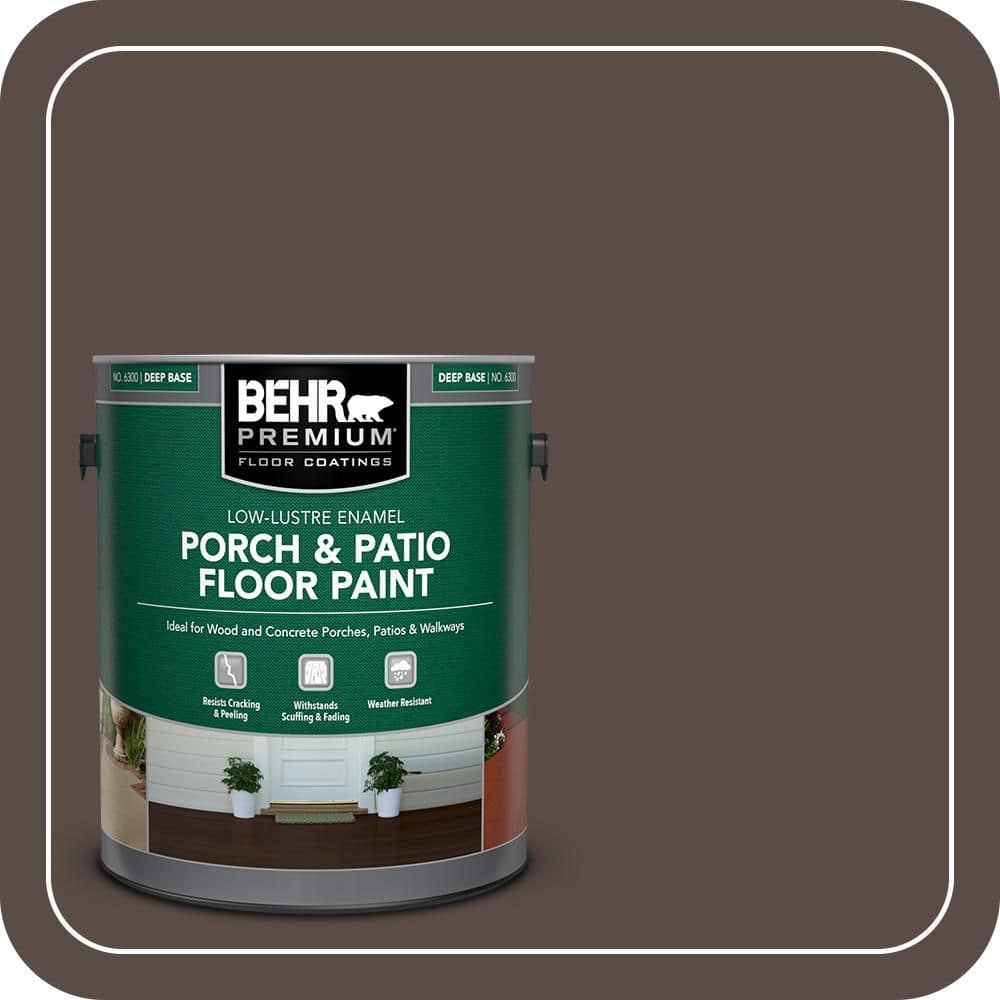 BEHR PREMIUM #PPU5-19 Low-Lustre Enamel Interior/Exterior Porch and Patio Floor Paint