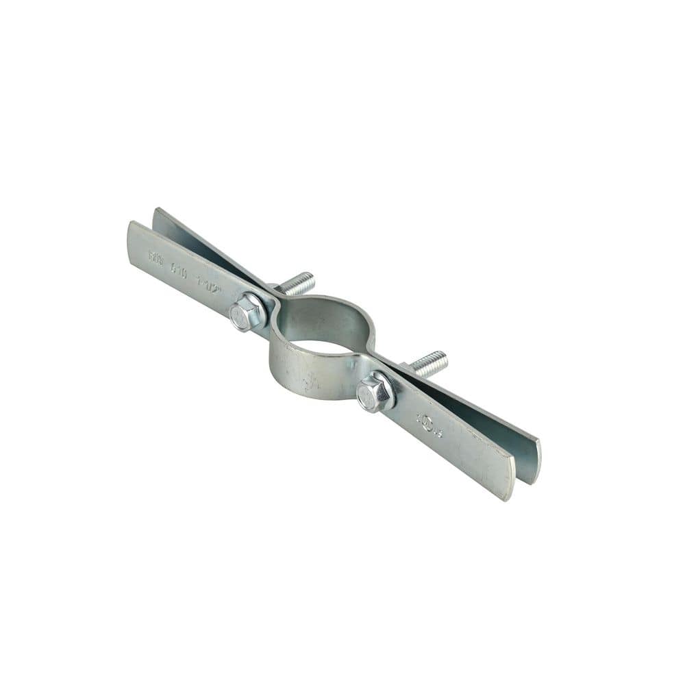 Everbilt 1.5 in. W Riser Clamp in Galvanized Steel